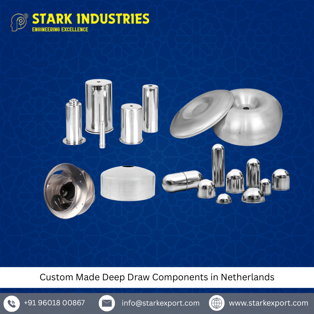 Custom Made Deep Draw Components in Netherlands